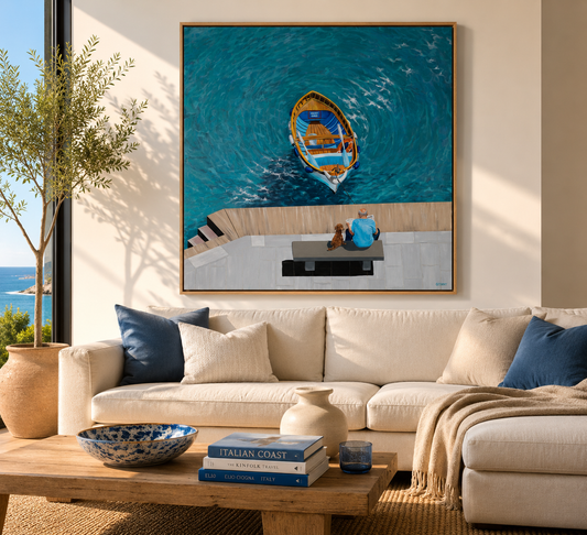 A Tranquil Afternoon By the Sea